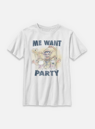 Disney The Muppets Me Want Party Youth T-Shirt