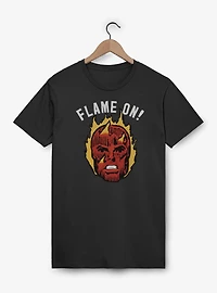 Marvel Fantastic Four Flame On Human Torch T-Shirt