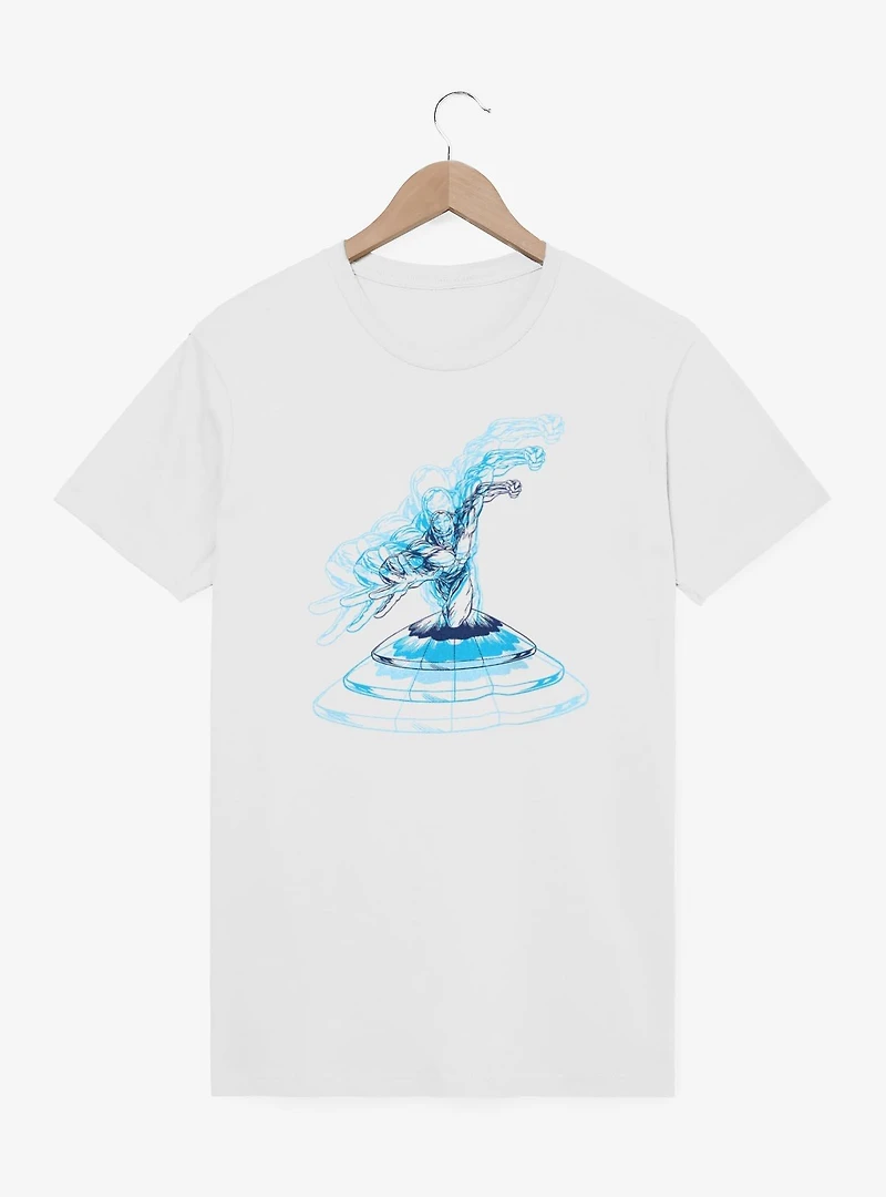 Marvel Fantastic Four Silver Surfer Illusion T-Shirt