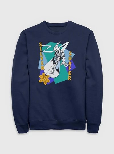 Marvel Fantastic Four Silver Surfer Shapes Sweatshirt