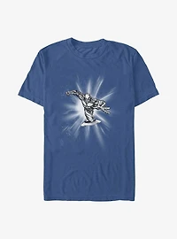 Marvel Fantastic Four Silver Surfer Action Garment Dye T-Shirt