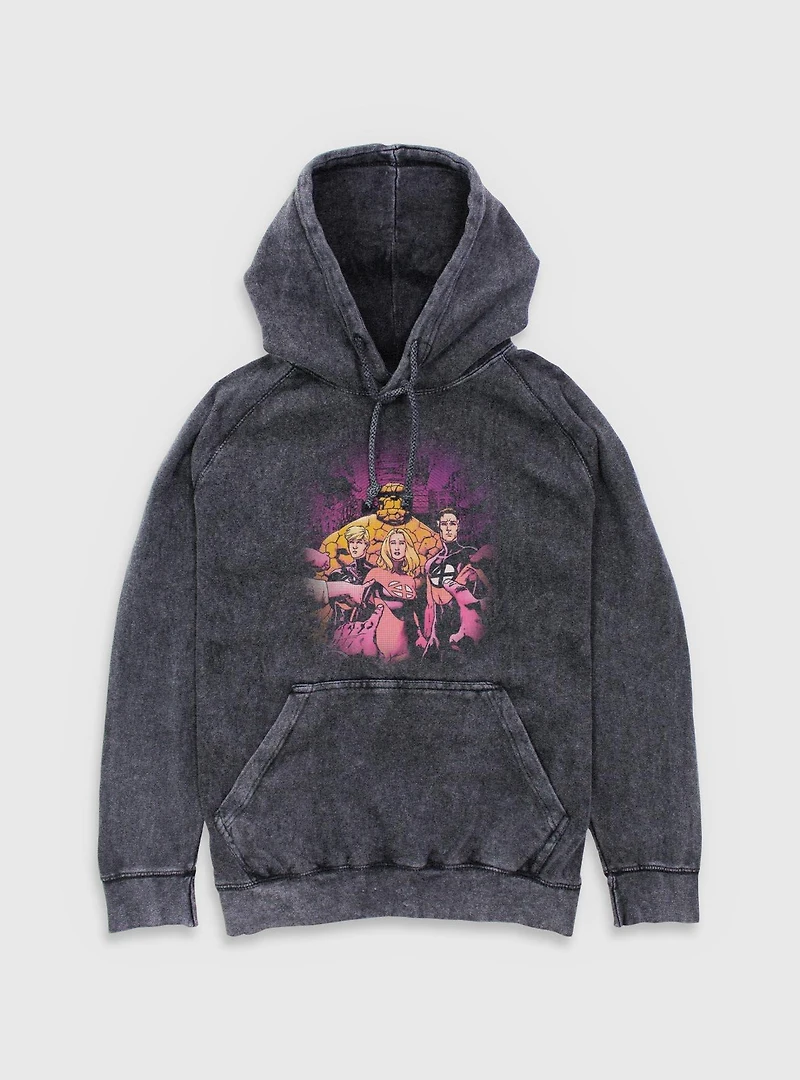 Marvel Fantastic Four Blame Mineral Wash Hoodie