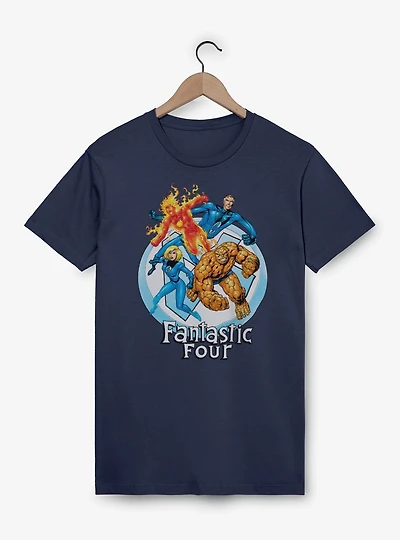 Marvel Fantastic Four Feelin' Garment Dye T-Shirt