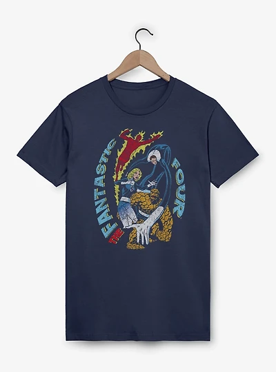 Marvel Fantastic Four Powers Garment Dye T-Shirt