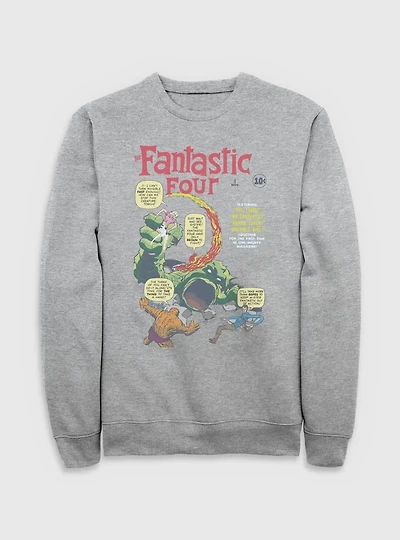 Marvel Fantastic Four Comic Vs Giganto Sweatshirt