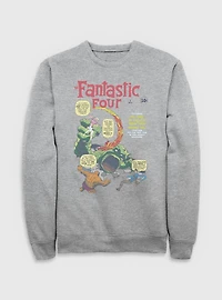 Marvel Fantastic Four Comic Vs Giganto Sweatshirt