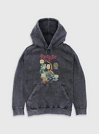 Marvel Fantastic Four Comic Vs Giganto Mineral Wash Hoodie