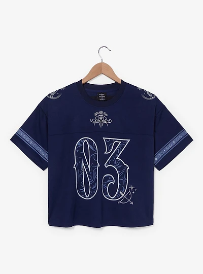 A Court of Thorns and Roses Feyre Archeron Women's Cropped Football Jersey - BoxLunch Exclusive