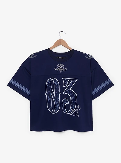 A Court of Thorns and Roses Feyre Archeron Women's Plus Cropped Football Jersey - BoxLunch Exclusive