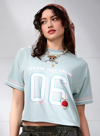One Piece Chopper Women's Cropped Football Jersey — BoxLunch Exclusive