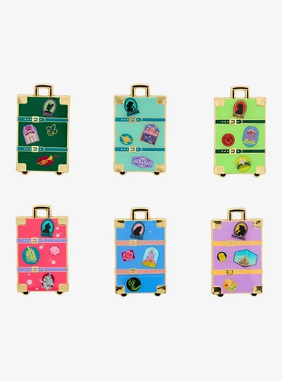 Loungefly Disney Princess Luggage Blind Box Enamel Pin - BoxLunch Exclusive