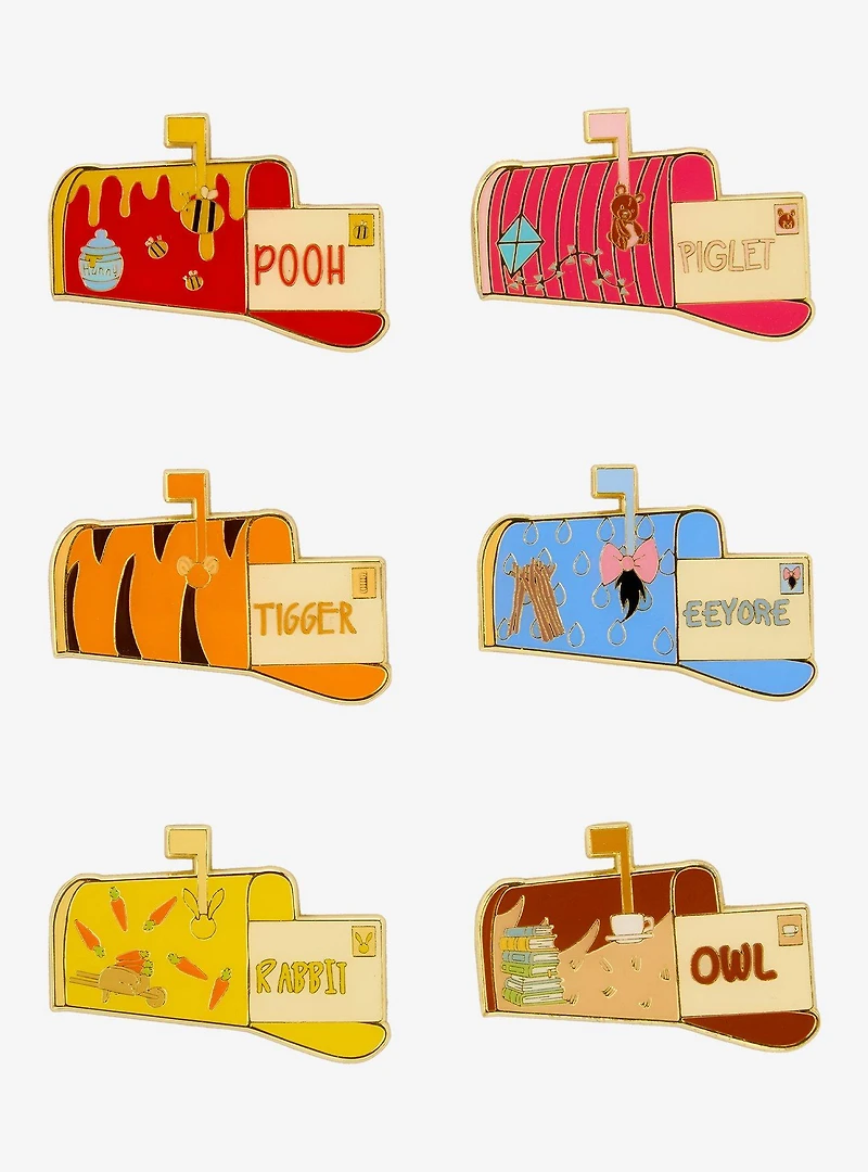 Loungefly Disney Winnie the Pooh Mailbox Blind Box Enamel Pin — BoxLunch Exclusive