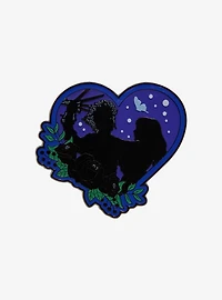 Edward Scissorhands Kim & Edward Heart Enamel Pin — BoxLunch Exclusive