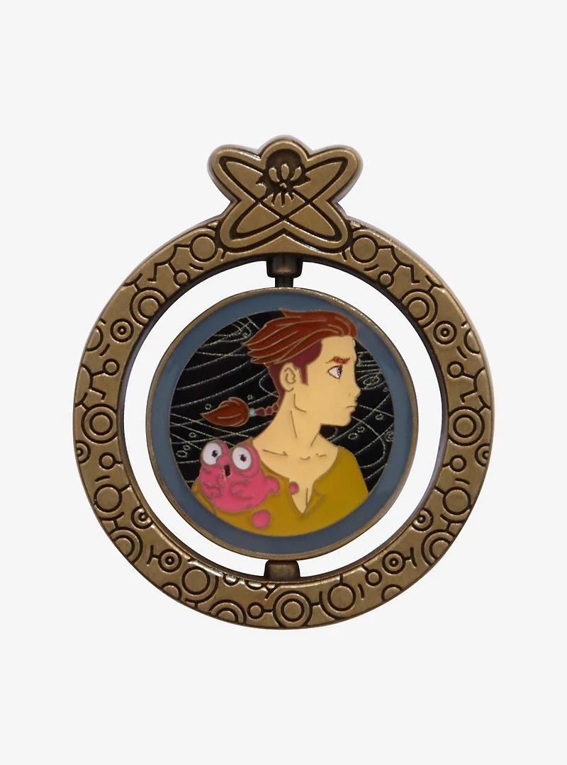 Loungefly Disney Treasure Planet Jim Hawkins Spinning Enamel Pin — BoxLunch Exclusive