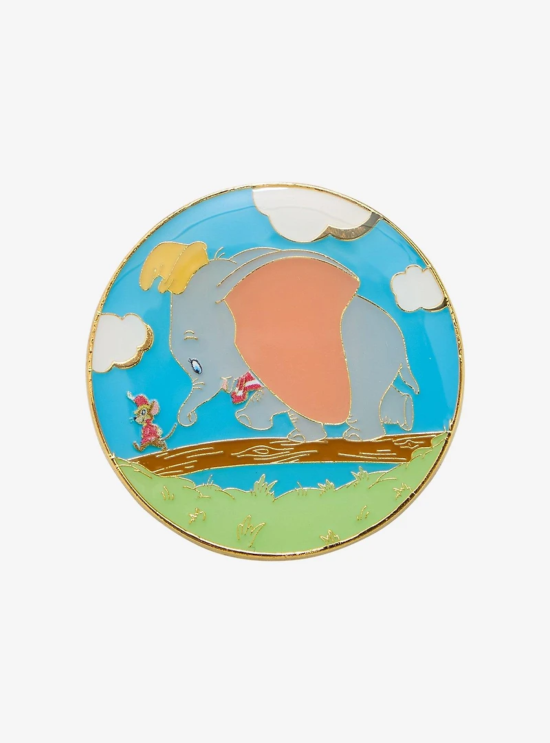 Loungefly Disney Dumbo & Timothy Tree Branch Enamel Pin — BoxLunch Exclusive