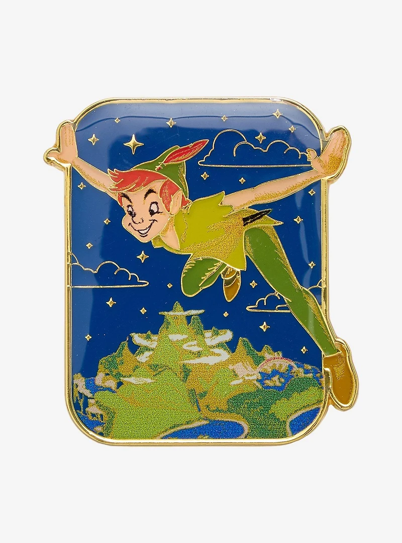 Loungefly Disney Peter Pan Flying Enamel Pin — BoxLunch Exclusive