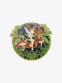 Loungefly Disney Peter Pan Tinker Bell Forest Enamel Pin - BoxLunch Exclusive