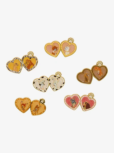 Loungefly Disney Animals Heart Locket Blind Box Enamel Pin - BoxLunch Exclusive
