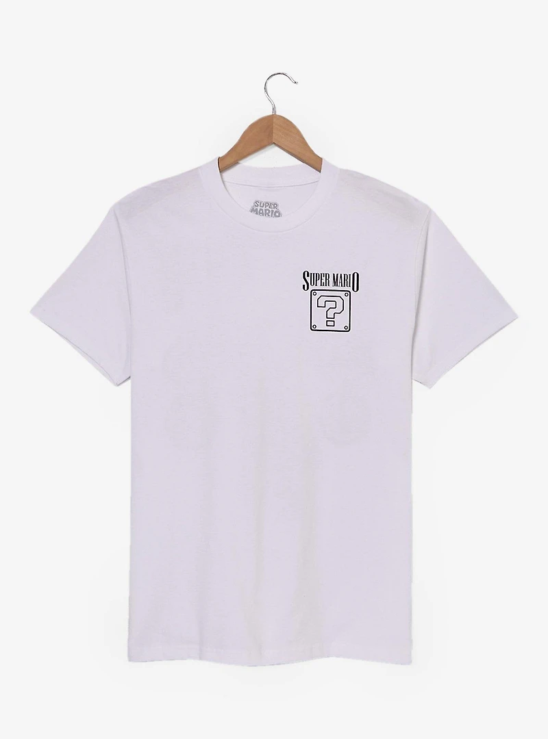 Nintendo Super Mario Power-Up Box Tonal T-Shirt - BoxLunch Exclusive