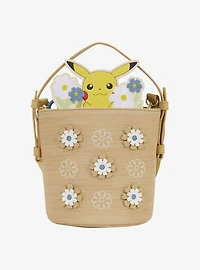 Loungefly Pokémon Pikachu Flower Basket Crossbody Bag