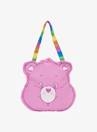 Loungefly Care Bears Cheer Bear Figural Large Canvas Tote Bag