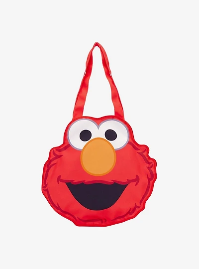 Loungefly Sesame Street Elmo Figural Large Canvas Tote Bag