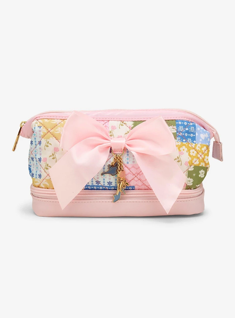 Disney Princess Icons Patchwork Quilted Cosmetic Bag - BoxLunch Exclusive