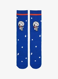 Peanuts Snoopy Astronaut Crew Socks - BoxLunch Exclusive