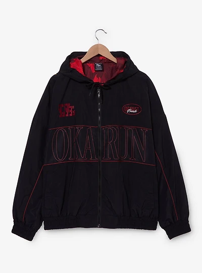 Dadadan Okarun Black & Red Windbreaker — BoxLunch Exclusive