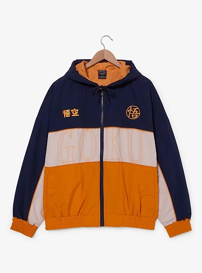 Dragon Ball Z Goku Color Block Windbreaker — BoxLunch Exclusive