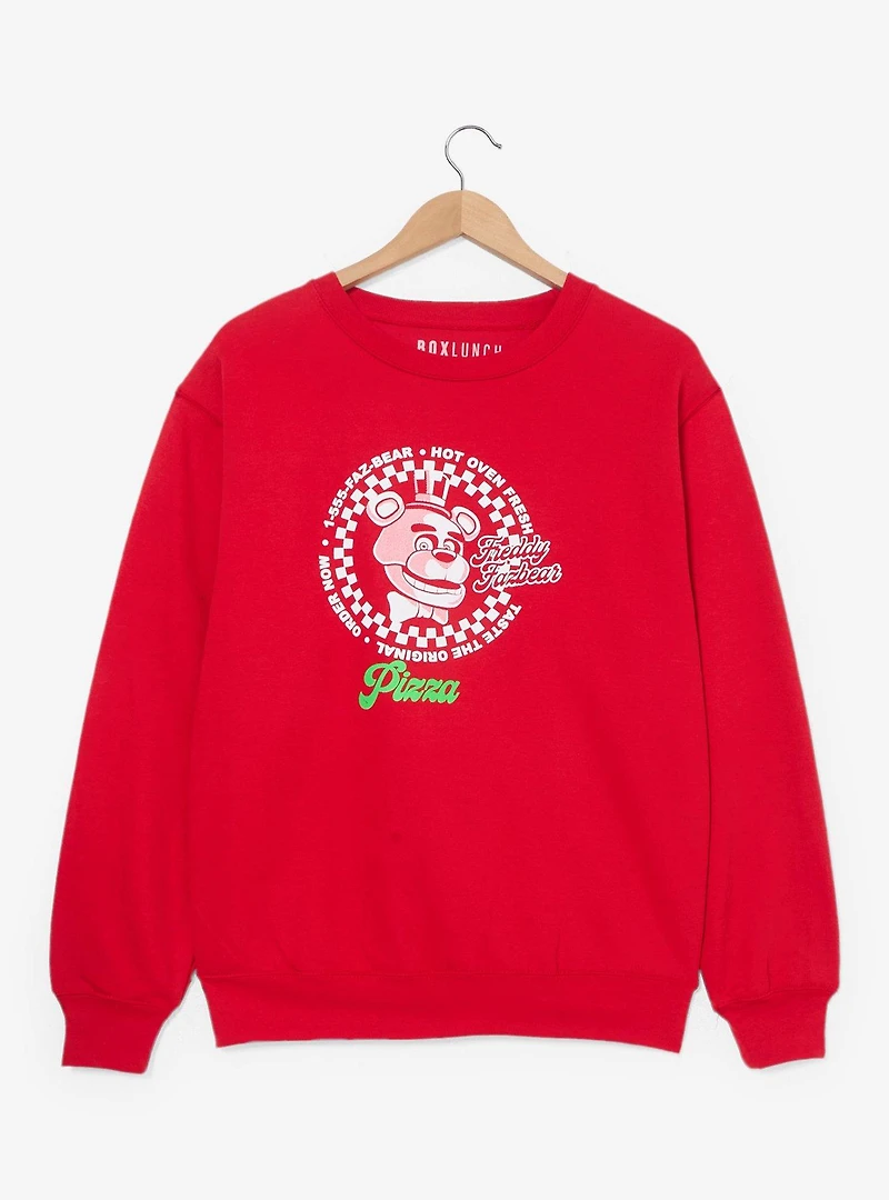 Five Nights at Freddy's Freddy Fazbear Pizza Logo Crewneck - BoxLunch Exclusive