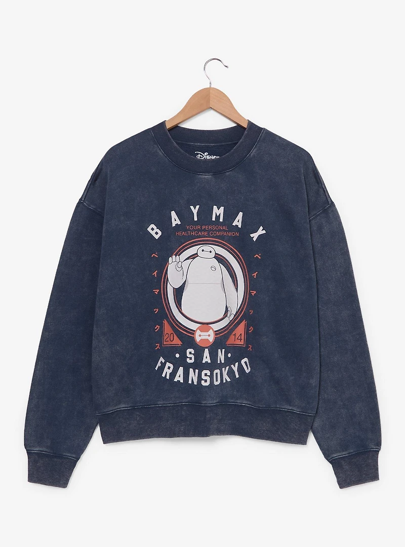 Disney Big Hero 6 Baymax San Fransokyo Crewneck — BoxLunch Exclusive