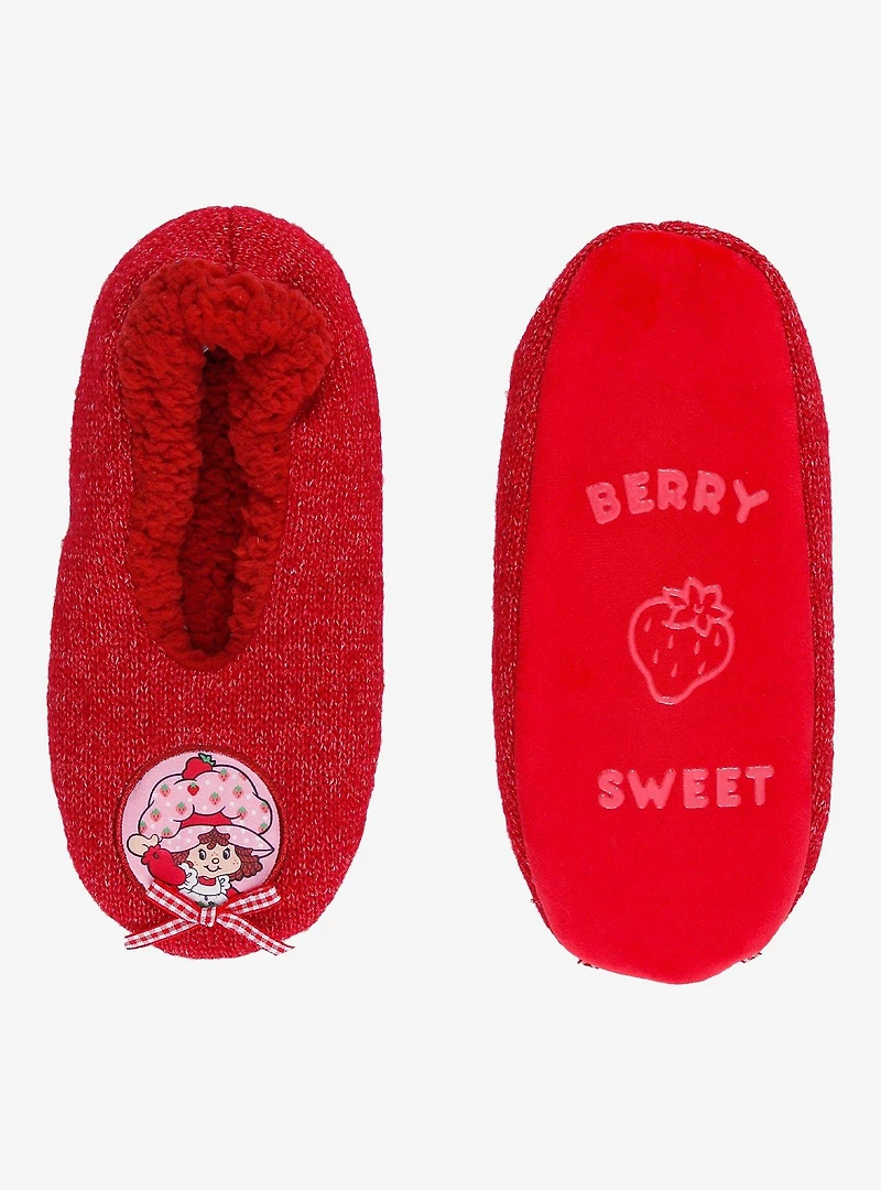 Strawberry Shortcake Berry Sweet Slipper Socks — BoxLunch Exclusive