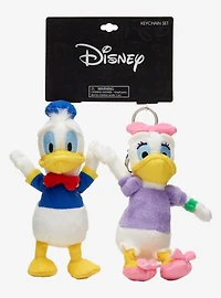 Disney Donald & Daisy Plush Keychain Set — BoxLunch Exclusive