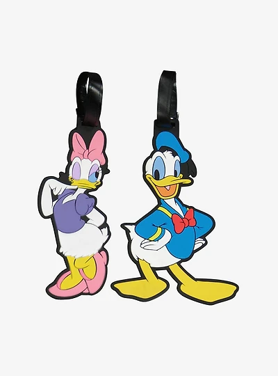 Disney Donald & Daisy Duck Classic 2-Piece Luggage Tag Set
