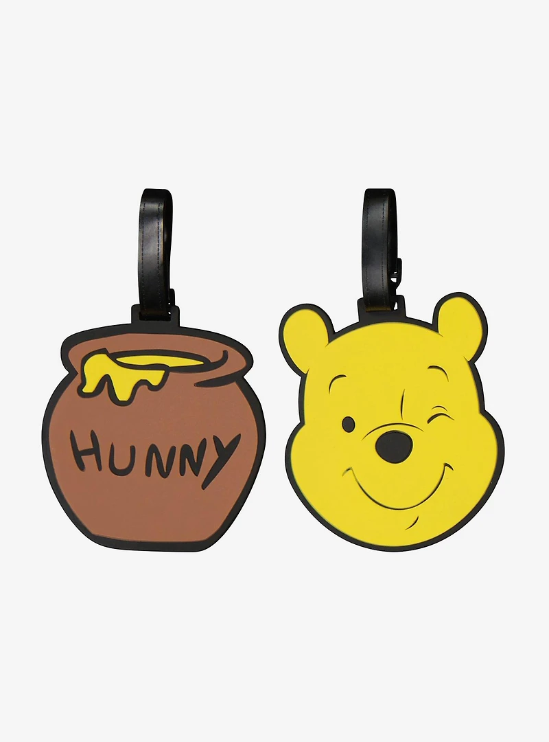 Disney Winnie The Pooh 2-Piece Luggage Tag Set