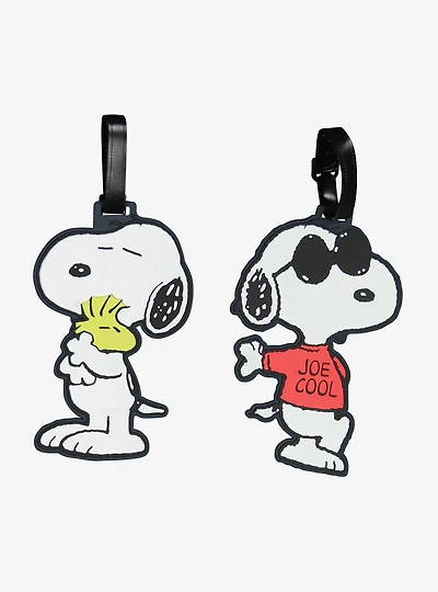 Peanuts Snoopy 2-Piece Luggage Tag Set