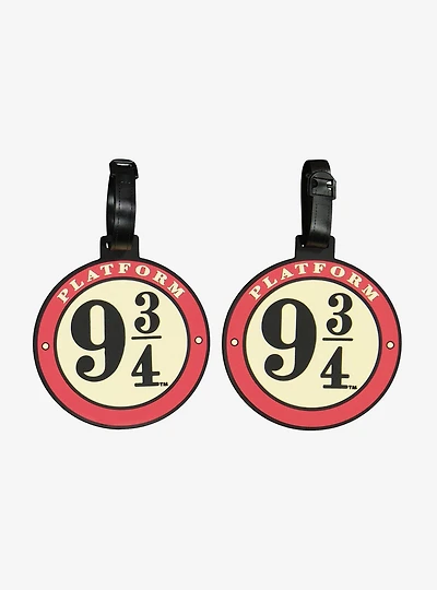 Harry Potter Hogwarts Express Platform 9 3/4 Luggage Tag Set