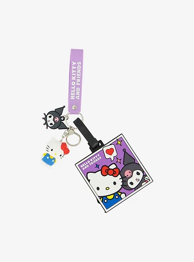 Sanrio Hello Kitty & Kuromi Luggage Tag & 3D Lanyard Set