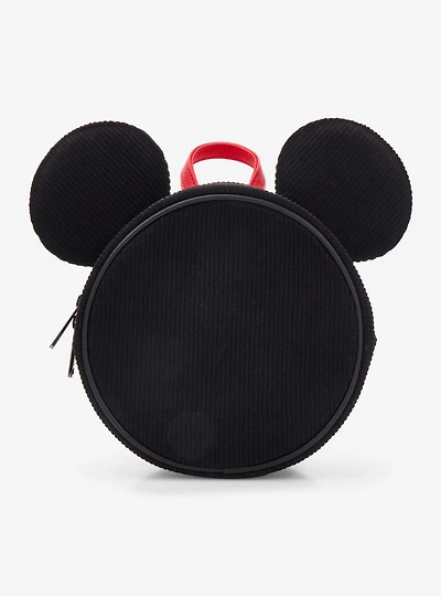 Loungefly Disney Mickey Mouse Corduroy Convertible Mini Backpack - BoxLunch Exclusive