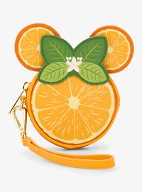 Loungefly Disney Minnie Mouse Orange Ears Orange Scented Coin Purse - BoxLunch Exclusive