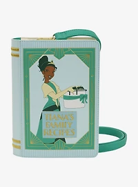 Loungefly Disney The Princess And The Frog Tiana Recipe Book Crossbody Bag