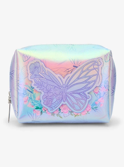 Wicked Glinda Butterfly Iridescent Cosmetic Bag - BoxLunch Exclusive