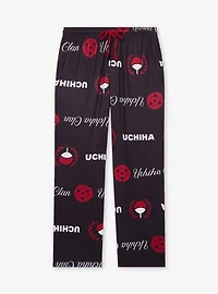 Naruto Shippuden Uchicha Name Allover Print Sleep Pants - BoxLunch Exclusive