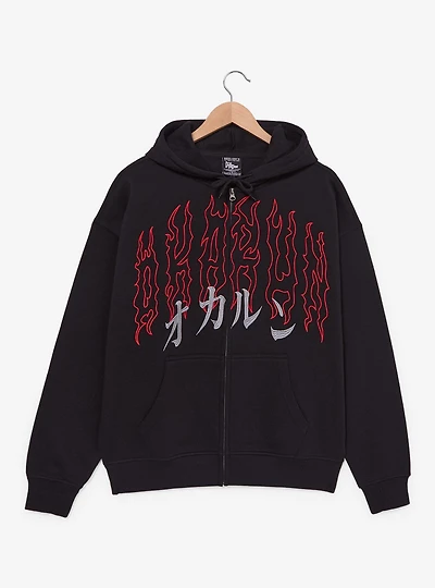 Dandadan Okarun Flames Zip Hoodie — BoxLunch Exclusive