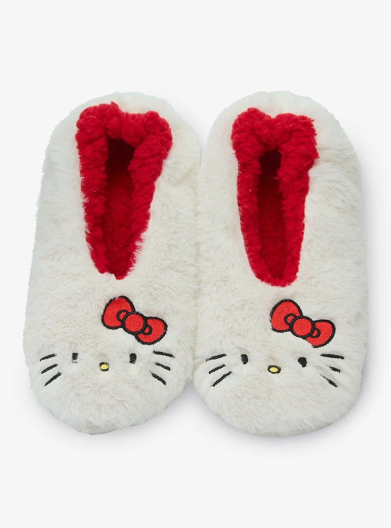 Sanrio Hello Kitty Bow Slipper Socks — BoxLunch Exclusive