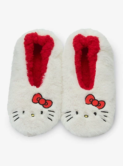 Sanrio Hello Kitty Bow Slipper Socks — BoxLunch Exclusive