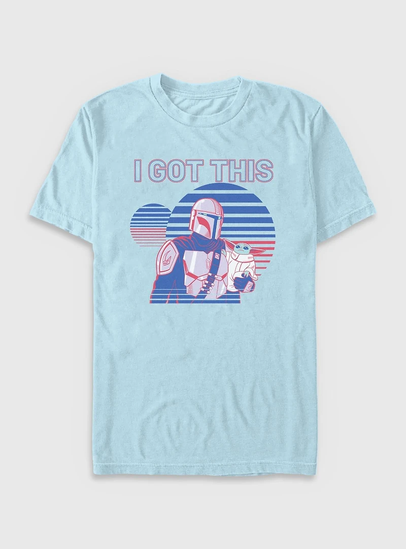 Star Wars The Mandalorian Got Stripes Garment Dye T-Shirt