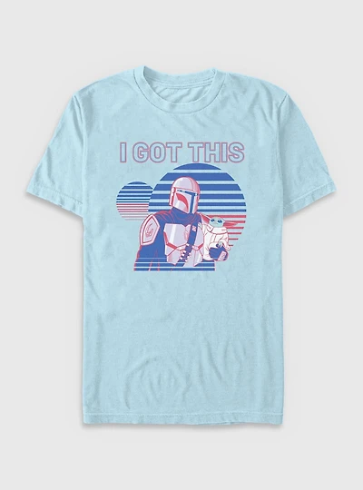 Star Wars The Mandalorian Got Stripes Garment Dye T-Shirt