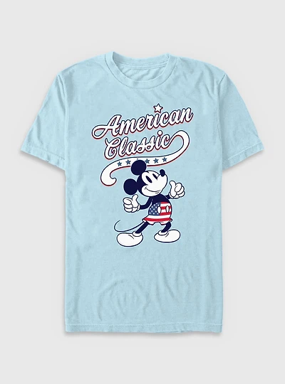 Disney Mickey Mouse American Classic Garment Dye T-Shirt